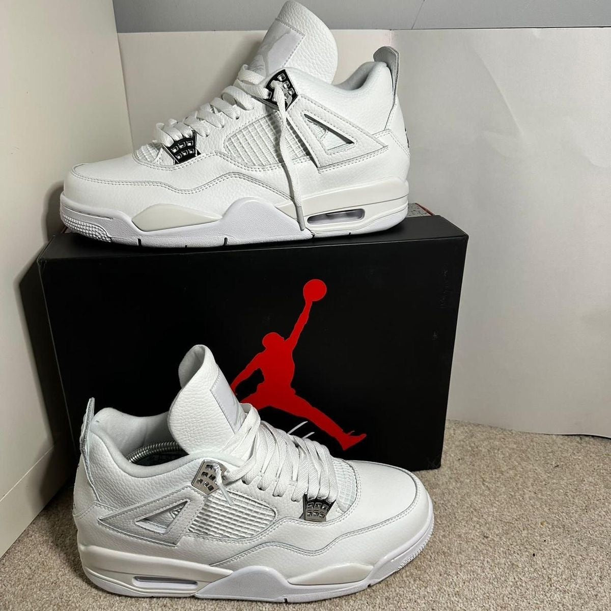JORDAN RETRO 4 white