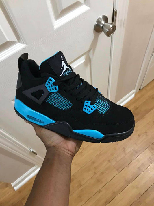 JORDAN RETRO 4 NEGRO/AZUL