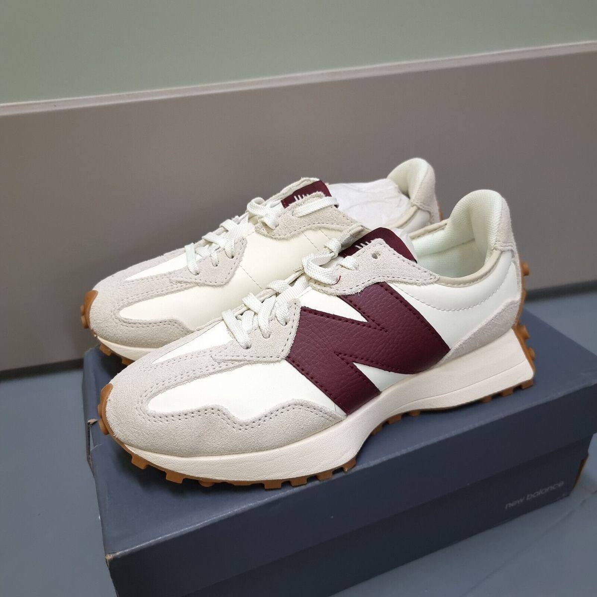 NEW BALANCE 327 BLANCO/GRANATE